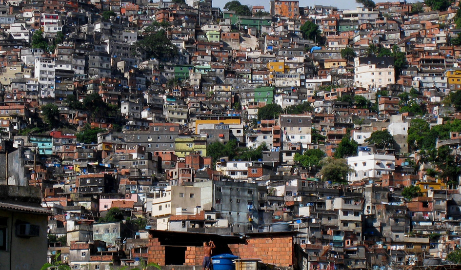 Larger rocinha favela