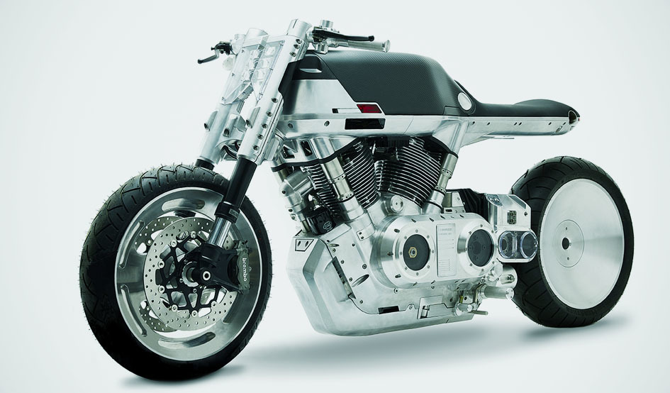 Larger vanguard roadster motorcycle embed