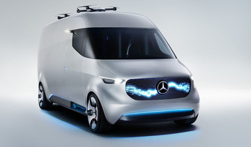 Small mercedes vision van concept ces 2017