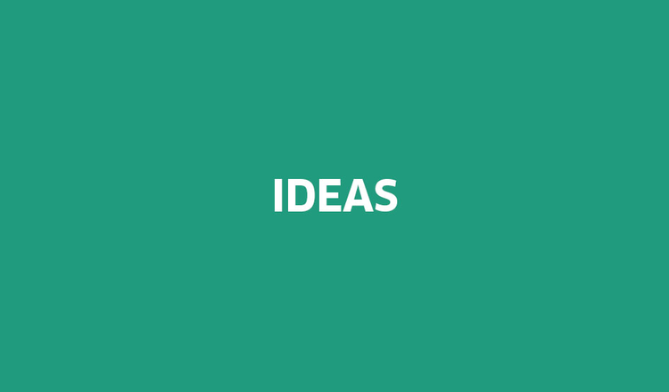 Large ideas