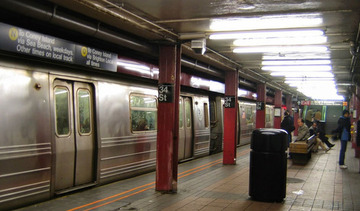 Small larger nyc subway